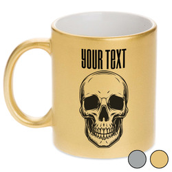 Skulls Metallic Mug (Personalized)