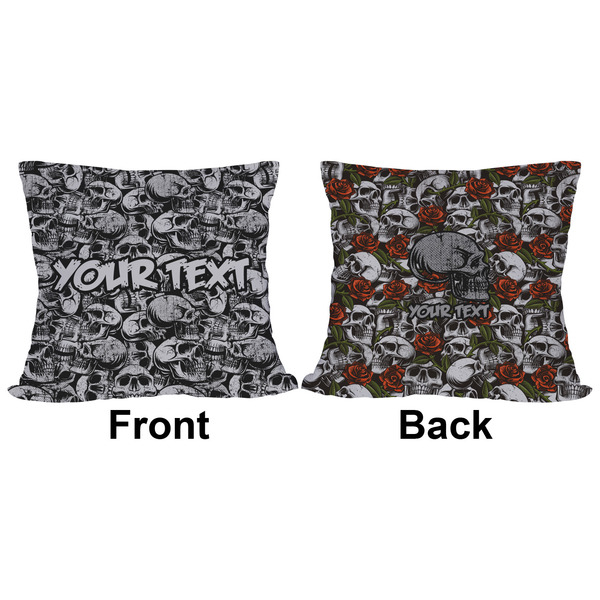 Skulls Outdoor Pillow - 18x18