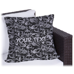 Skulls Outdoor Pillow - 16" (Personalized)