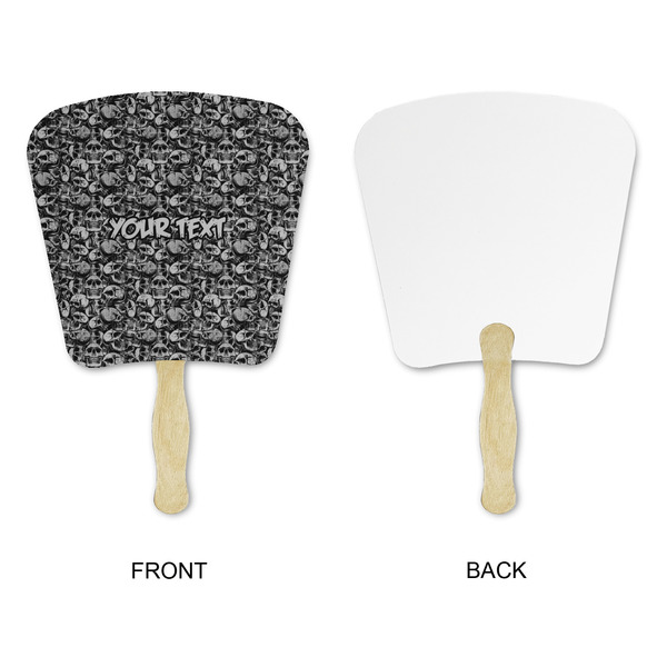 Skulls Paper Fans - Approval