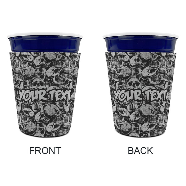 Skulls Party Cup Sleeves - without bottom - Approval
