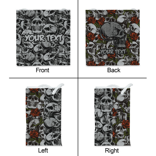 Skulls Party Favor Gift Bag - Matte - Approval