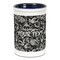 Skulls Ceramic Pencil Holders - Blue