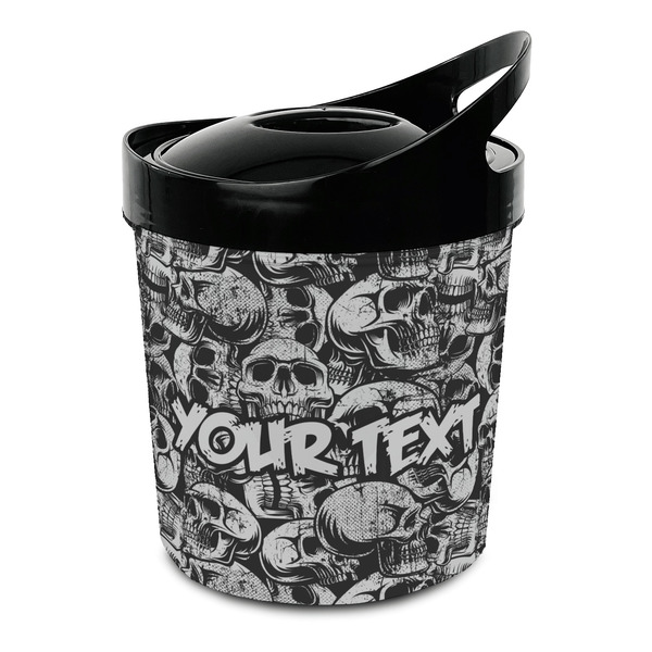 Custom Skulls Plastic Ice Bucket (Personalized)