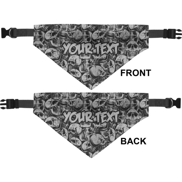 Skulls Pet Bandana Approval