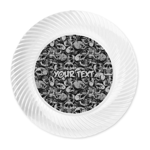Skulls Plastic Party Dinner Plates - Approval