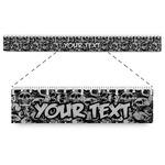 Skulls Plastic Ruler - 12" (Personalized)