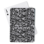 Skulls Playing Cards (Personalized)