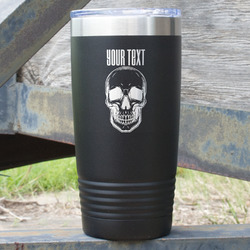 Skulls 20 oz Stainless Steel Tumbler (Personalized)