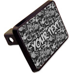 Skulls Rectangular Trailer Hitch Cover - 2" (Personalized)