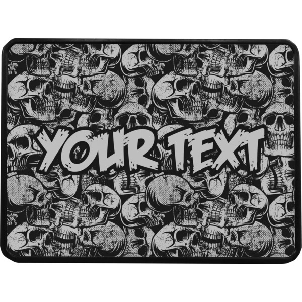 Skulls Rectangular Car Hitch Cover w/ FRP Insert
