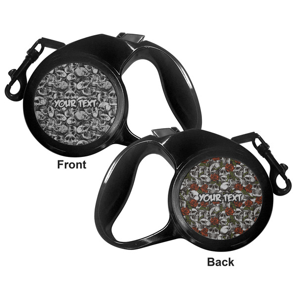 Skulls Retractable Dog Leash - Small - Apvl