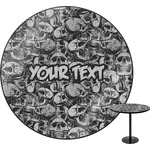 Skulls Round Table - 30" (Personalized)