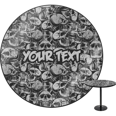 Skulls Round Table - 30" (Personalized)
