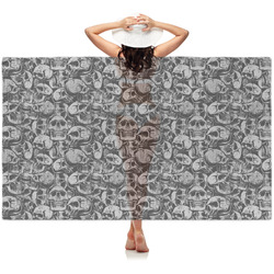 Skulls Sheer Sarong