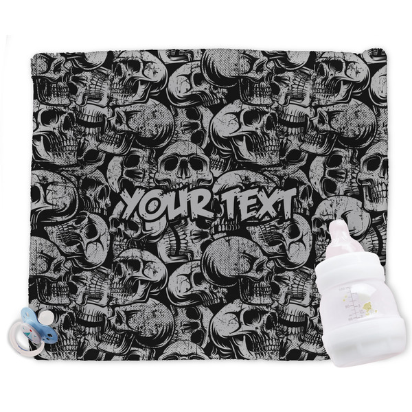 Custom Skulls Security Blankets - Double Sided (Personalized)