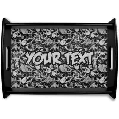 Skulls Wooden Tray (Personalized)