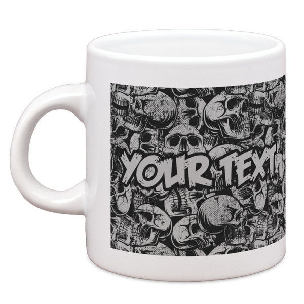 Custom Skulls Espresso Cup (Personalized)