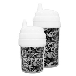 Skulls Sippy Cup (Personalized)