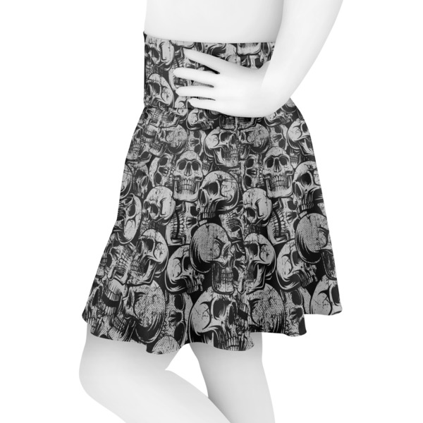 Skulls Skater Skirt - Side