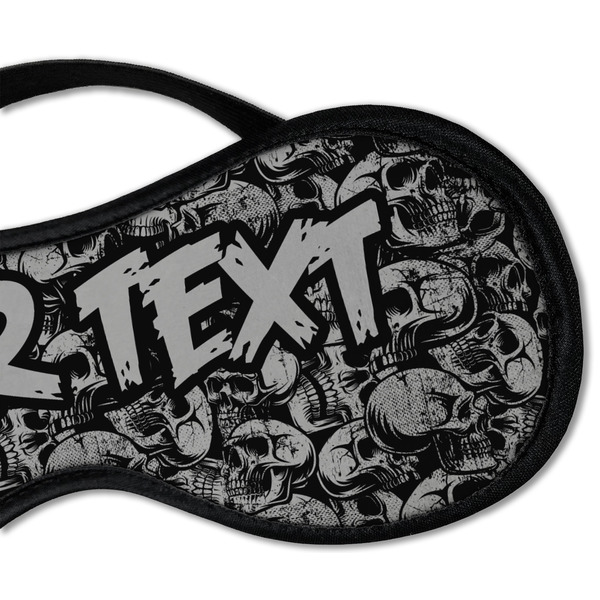 Skulls Sleeping Eye Mask - DETAIL Large