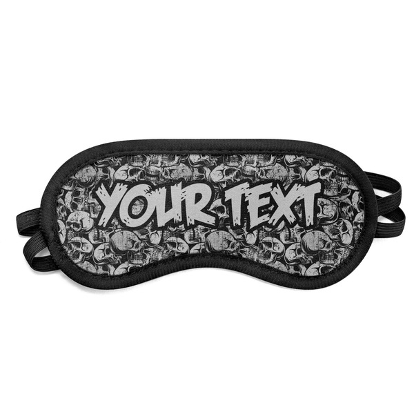 Custom Skulls Sleeping Eye Mask - Small (Personalized)