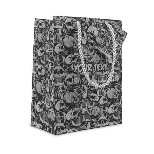 Custom Skulls Small Gift Bag (Personalized)