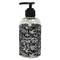Skulls Plastic Soap / Lotion Dispenser (8 oz - Small - Black) (Personalized)