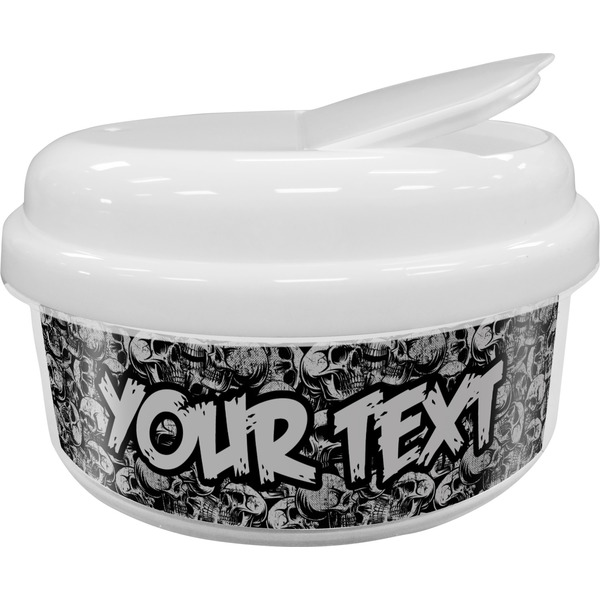 Custom Skulls Snack Container (Personalized)