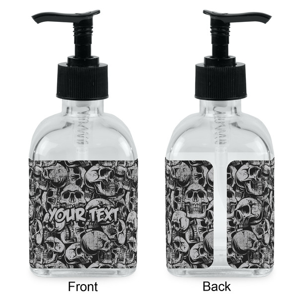 Skulls Glass Soap/Lotion Dispenser - Approval