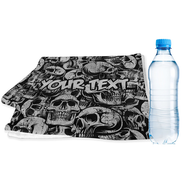 Custom Skulls Sports & Fitness Towel (Personalized)