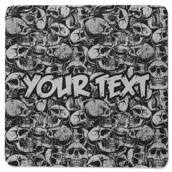 Skulls Square Rubber Backed Coaster (Personalized)
