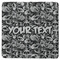 Skulls Square Rubber Backed Coaster (Personalized)