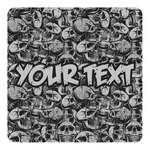 Skulls Square Decal - Small (Personalized)