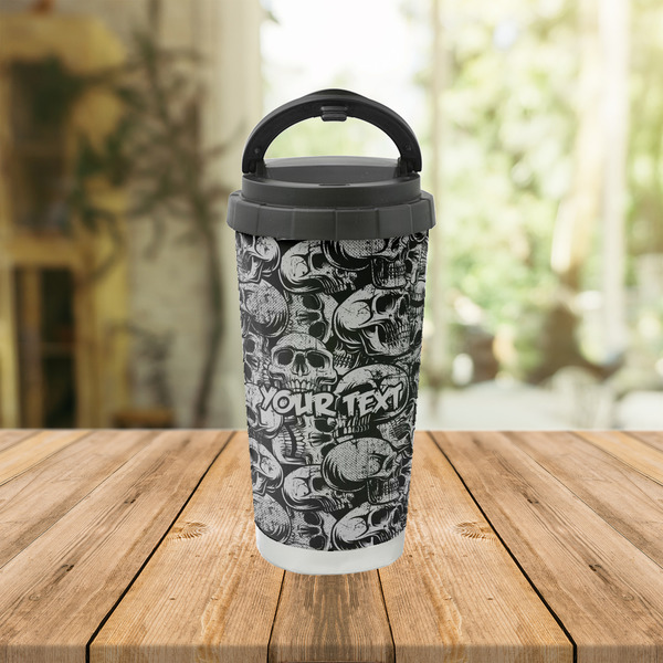 Skulls Stainless Steel Travel Cup Lifestyle