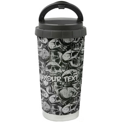 Skulls Stainless Steel Coffee Tumbler (Personalized)
