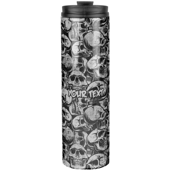 Skulls Stainless Steel Tumbler 20 Oz - Front
