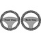 Skulls Steering Wheel Cover- Front and Back