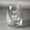 Skulls Stemless Wine Glass - Engraved (Personalized)