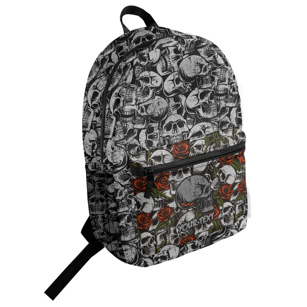 Custom Skulls Student Backpack (Personalized)