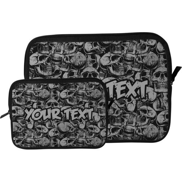 Skulls Tablet Sleeve (Size Comparison)