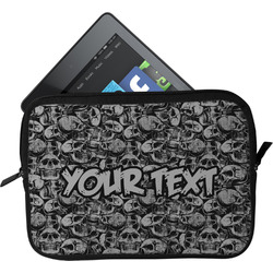 Skulls Tablet Case / Sleeve - Small (Personalized)