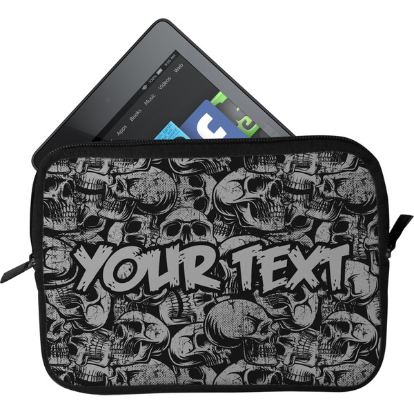 Custom Skulls Tablet Case / Sleeve (Personalized)
