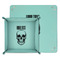 Skulls Teal Faux Leather Valet Trays - PARENT MAIN