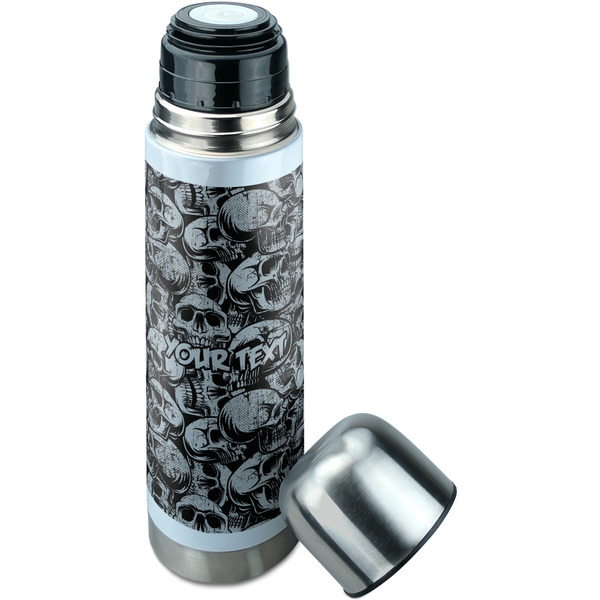 Skulls Thermos - Lid Off