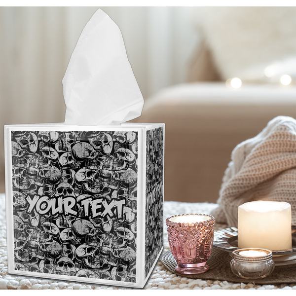 Skulls Tissue Box - LIFESTYLE