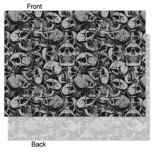 Skulls Tissue Paper - Lightweight - Medium - Front & Back
