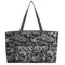Skulls Beach Totes Bag - w/ Black Handles (Personalized)
