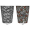 Skulls Trash Can White - Front and Back - Apvl