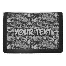 Skulls Trifold Wallet (Personalized)